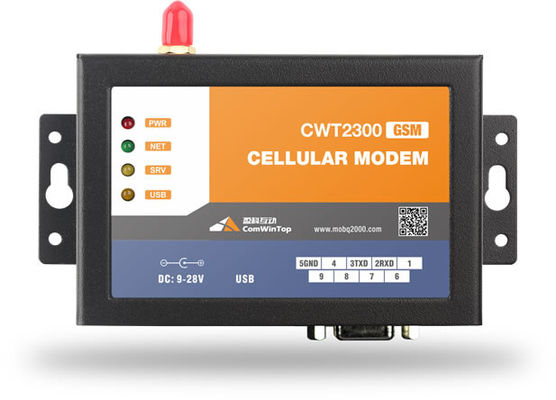 中国 命令RS232 3G 4Gの命令シリアル ポート サポートのCWT2300 GSMの変復調装置 サプライヤー